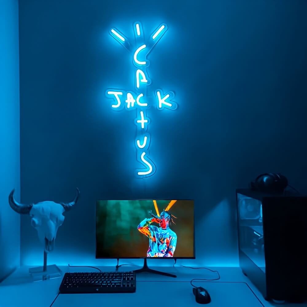 Cactus Jack Neon Sign
