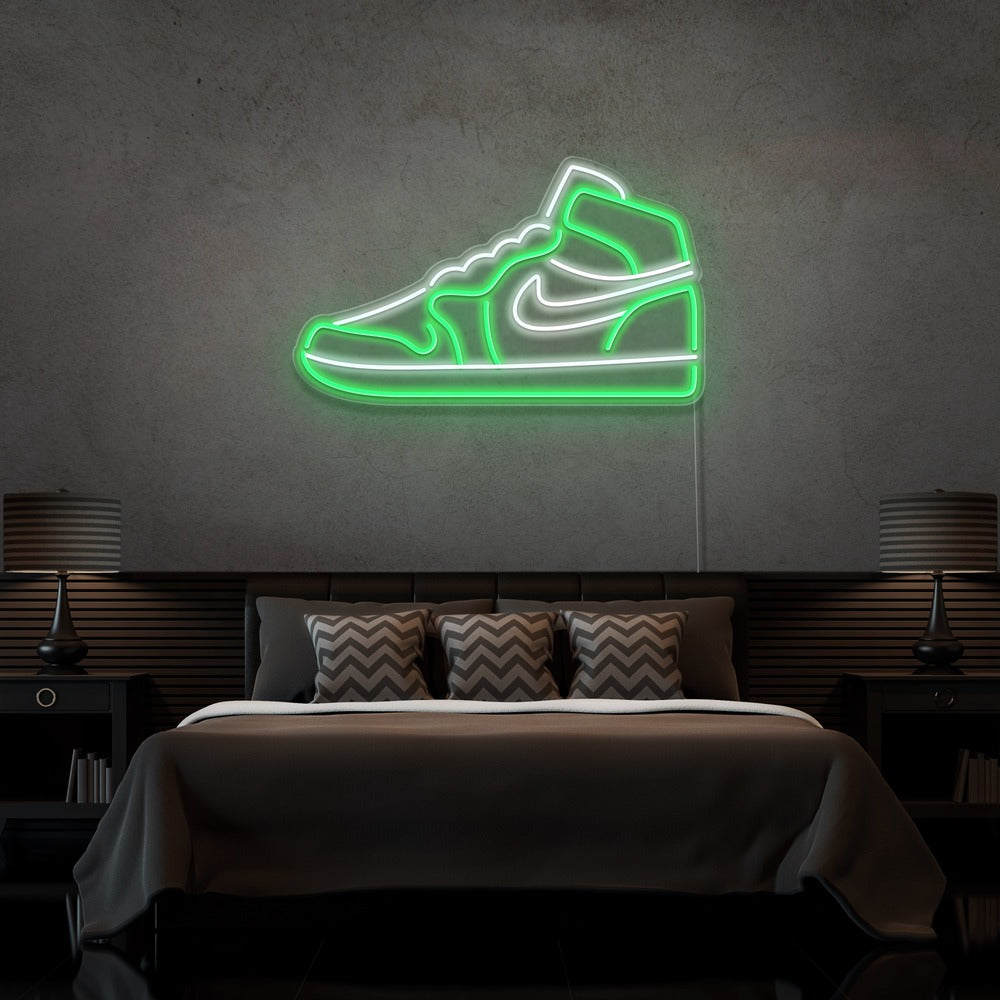 Air Jordan 1 Neon Sign