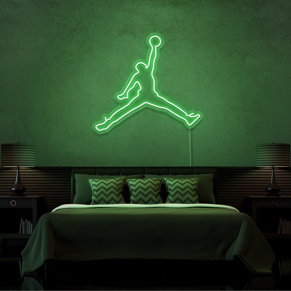 Jordan Jump man Neon Sign