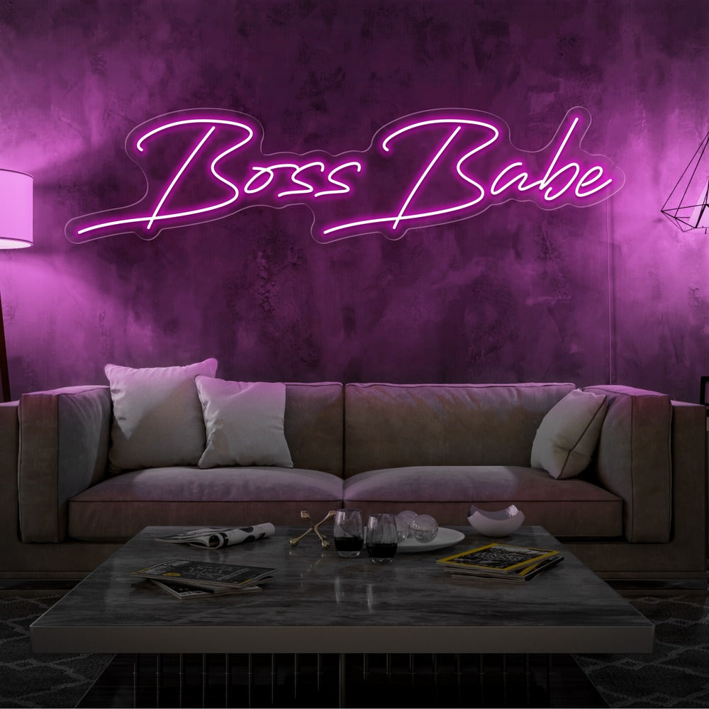 Boss Babe Neon Sign