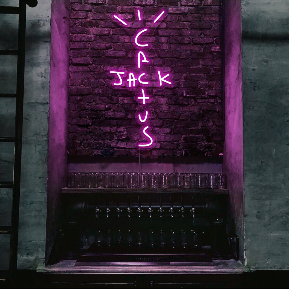 Cactus Jack Neon Sign