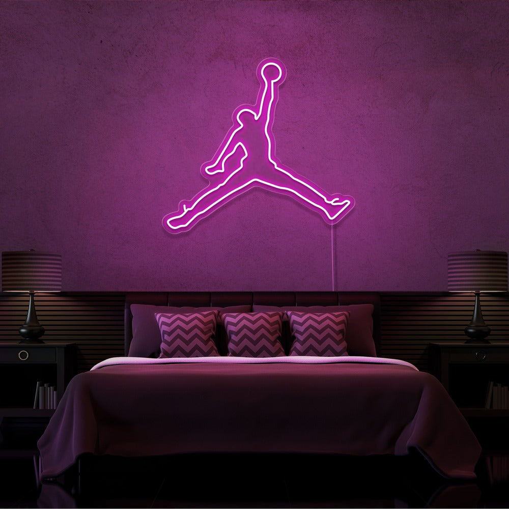 Jordan Jump man Neon Sign