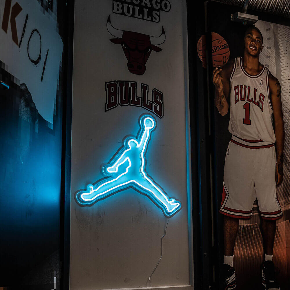 Jordan Jump man Neon Sign