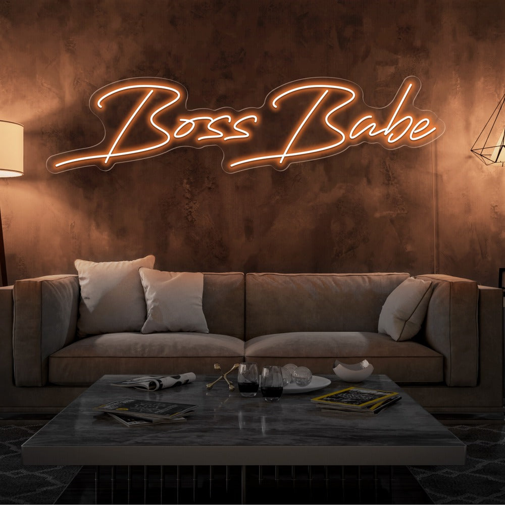 Boss Babe Neon Sign