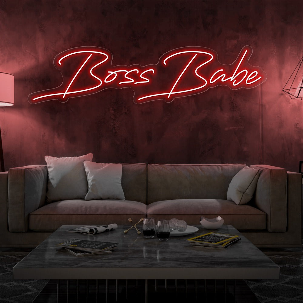 Boss Babe Neon Sign