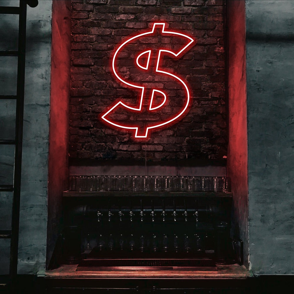 Dollar Sign Neon