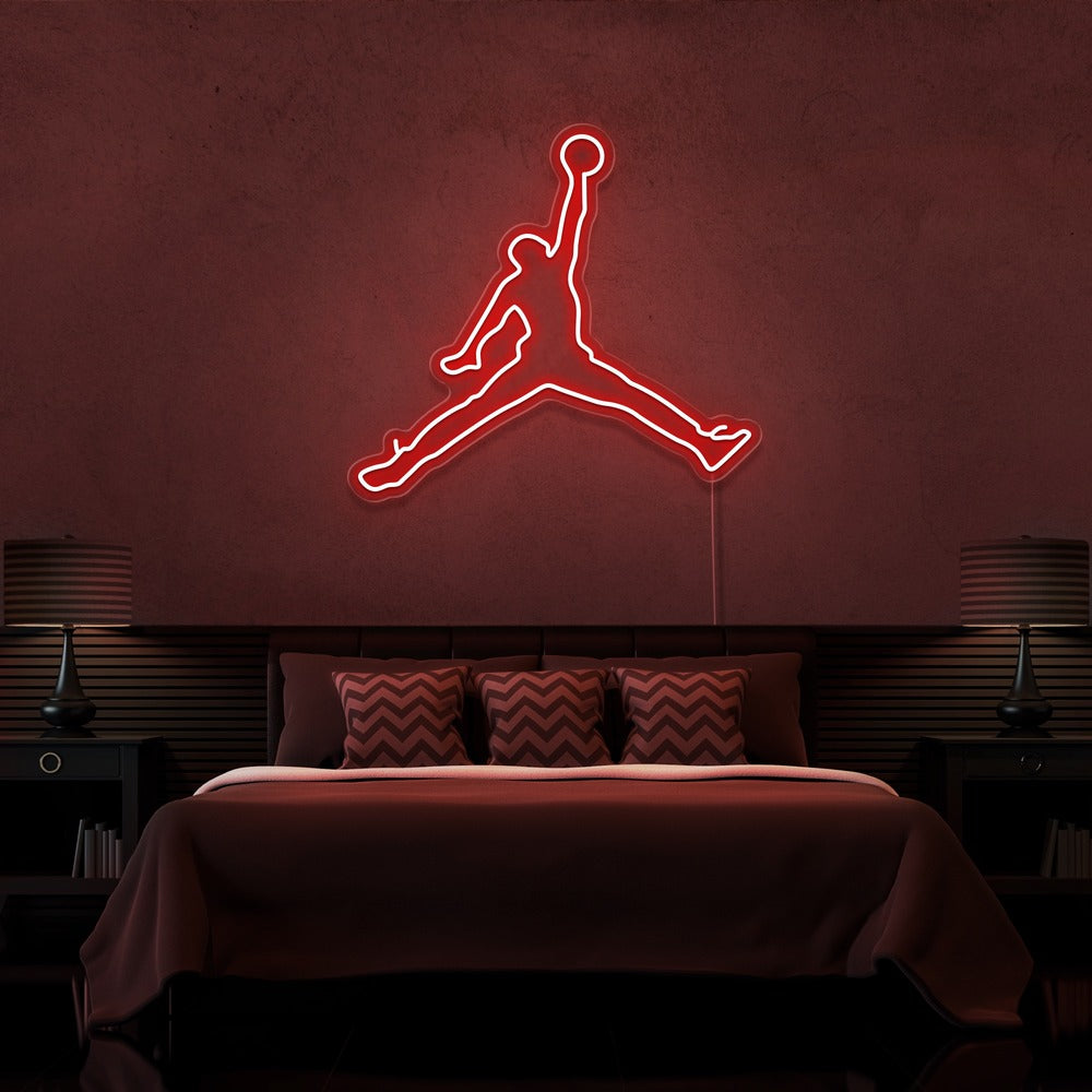 Jordan Jump man Neon Sign