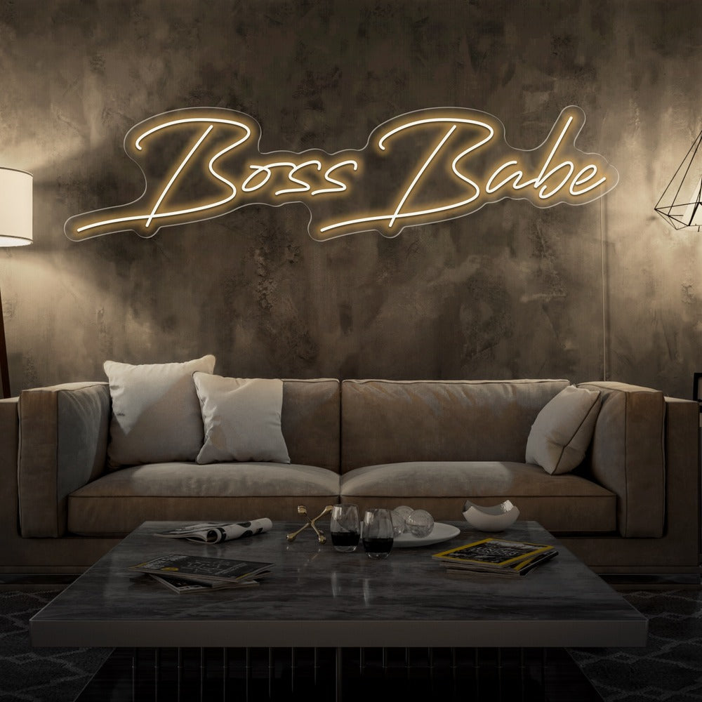 Boss Babe Neon Sign
