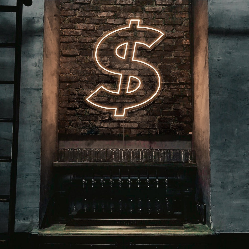 Dollar Sign Neon