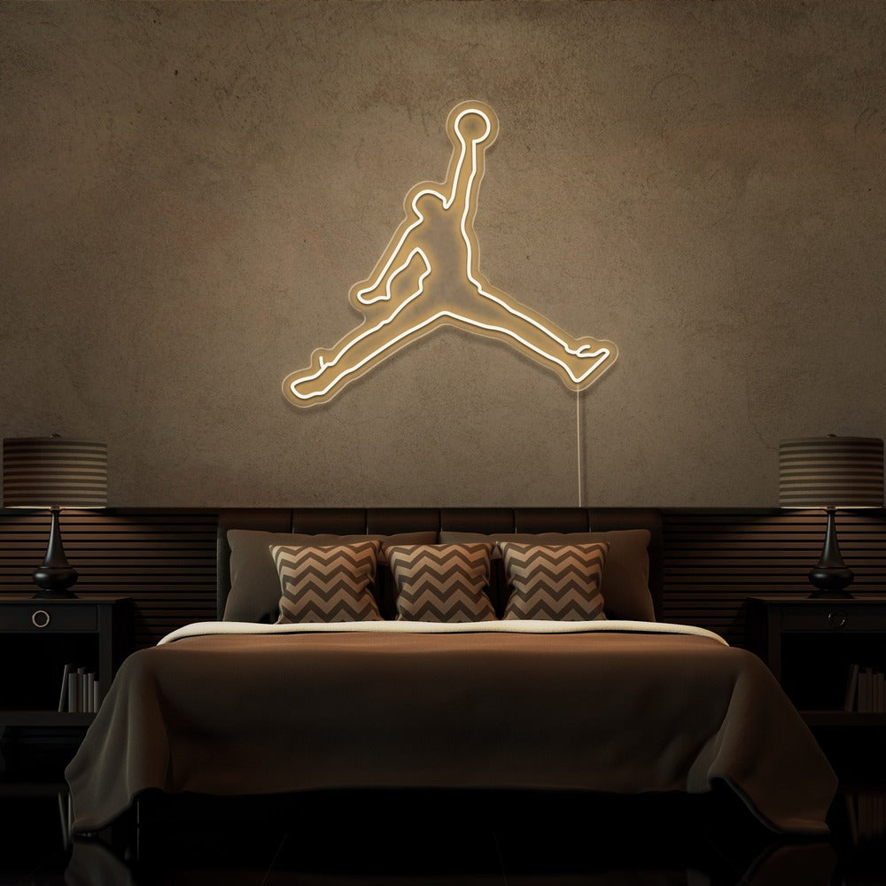 Jordan Jump man Neon Sign