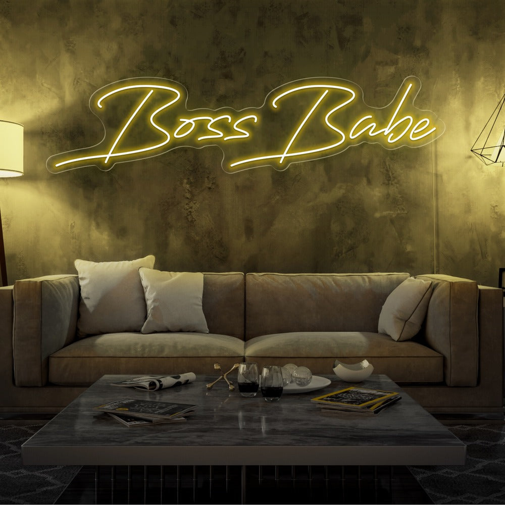 Boss Babe Neon Sign