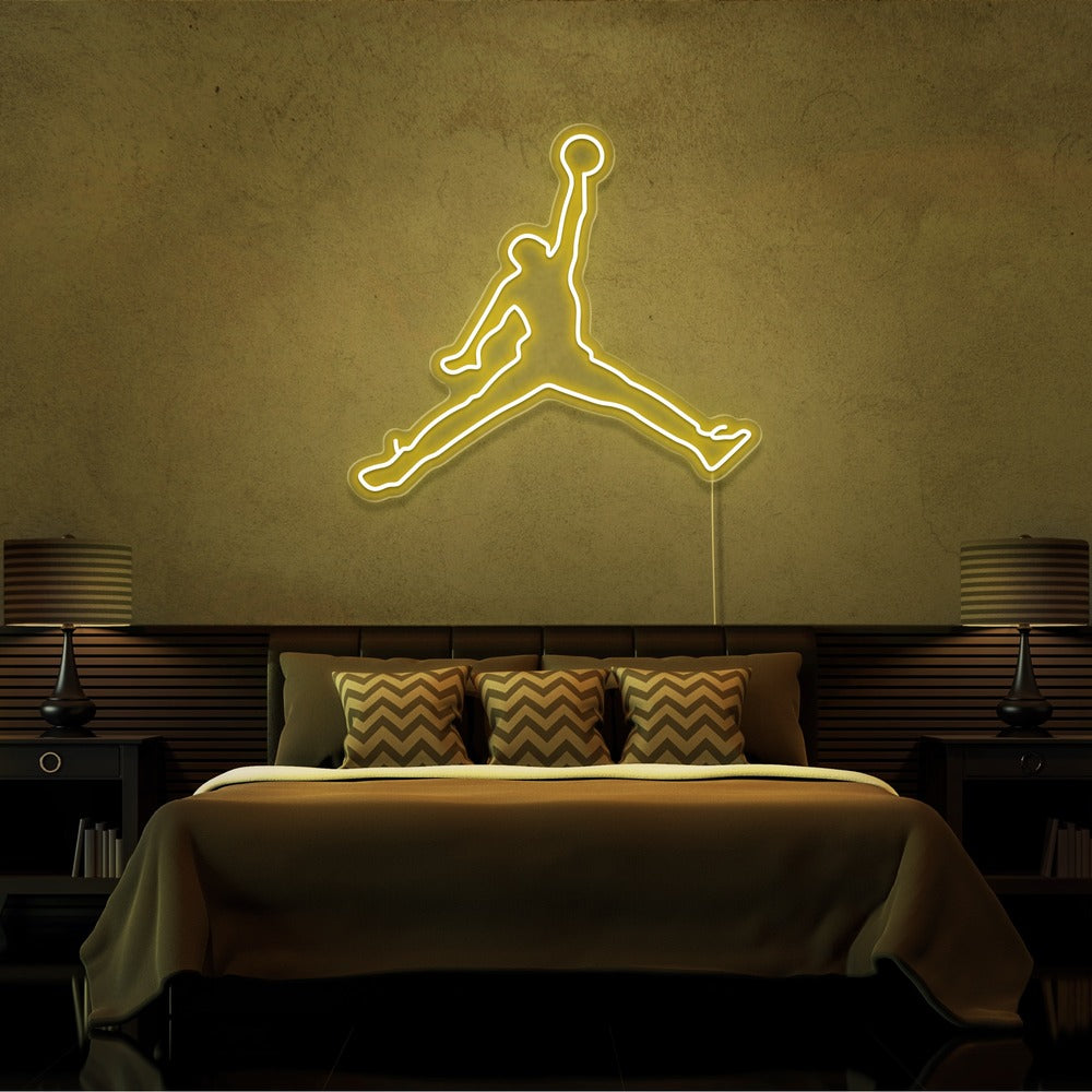 Jordan Jump man Neon Sign