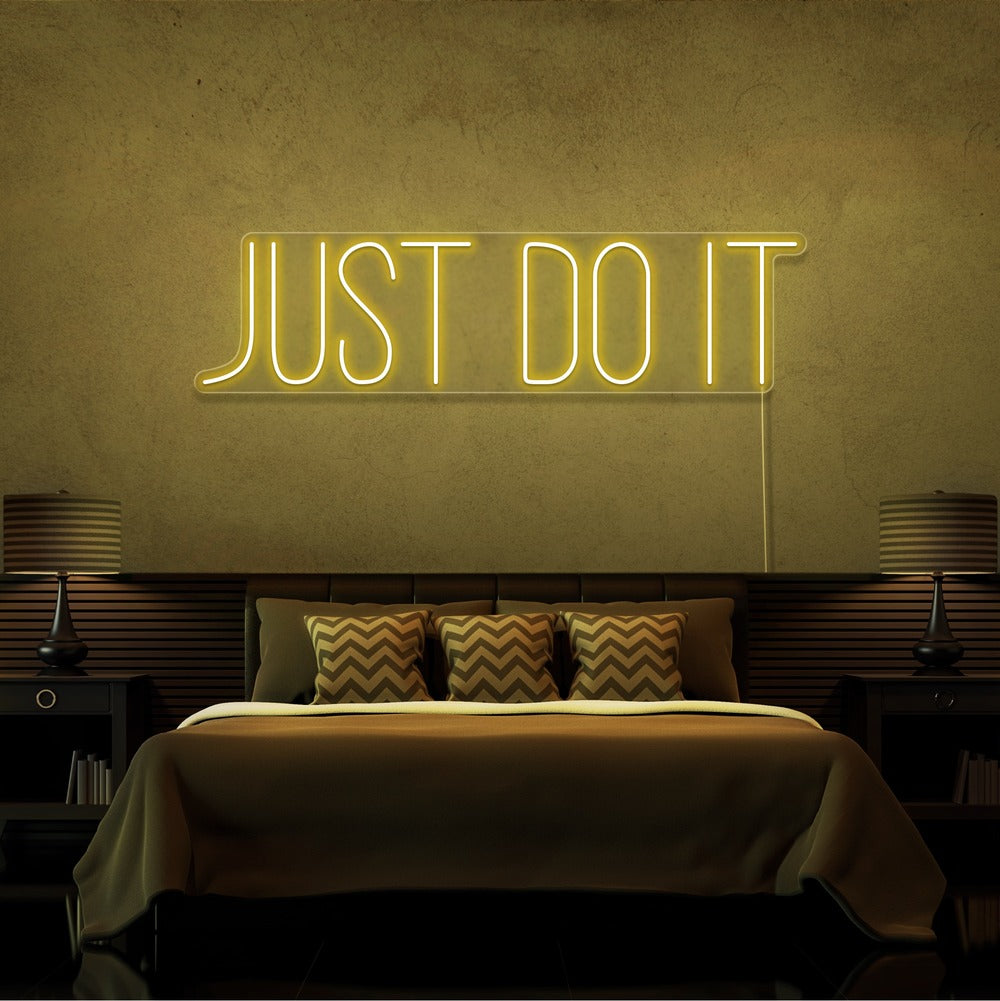 Just Do It Neon Sign